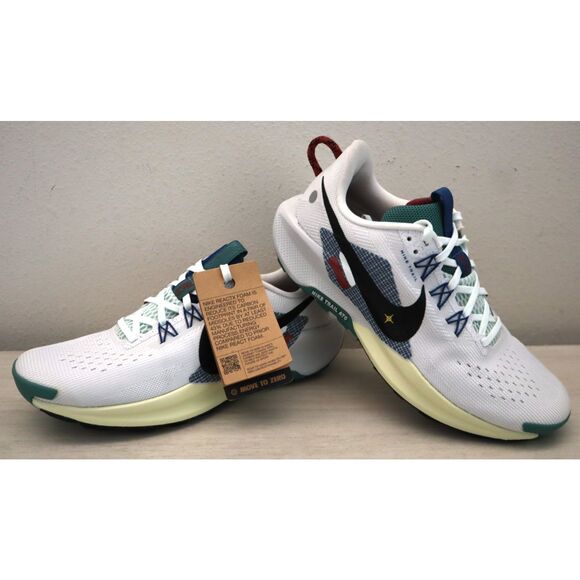 Nike DV3864-100 Men's Sz 8 White Pegasus Trail 5 Trail Running Shoes - Picture 9 of 9